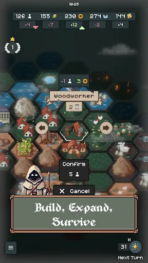 Gameplay screenshot 1 from TownsFolk - Strategy game